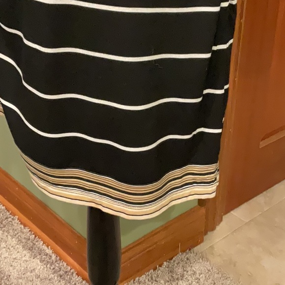 White House Black Market Black and White Sheath Dress size L - Picture 5 of 5